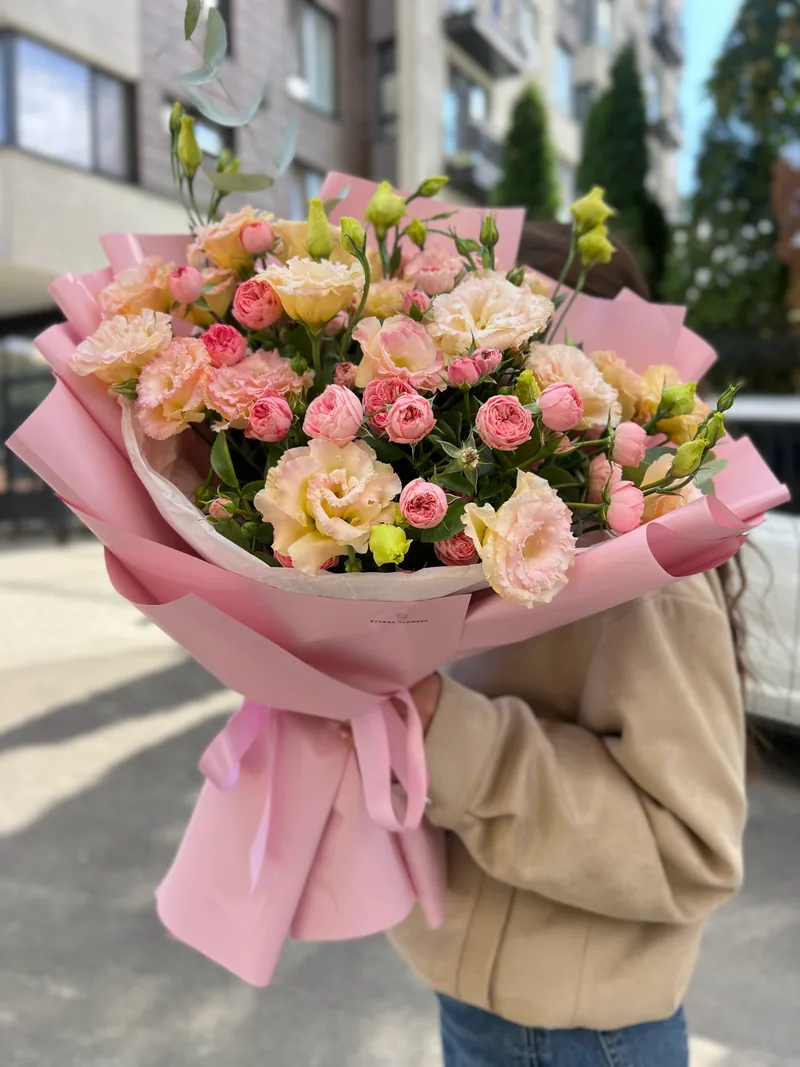 Buchet Răsărit roz