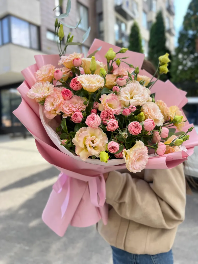 Buchet Răsărit roz