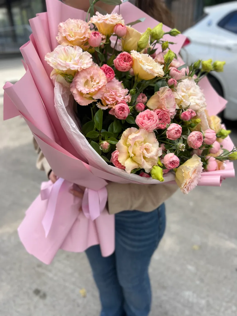 Buchet Răsărit roz
