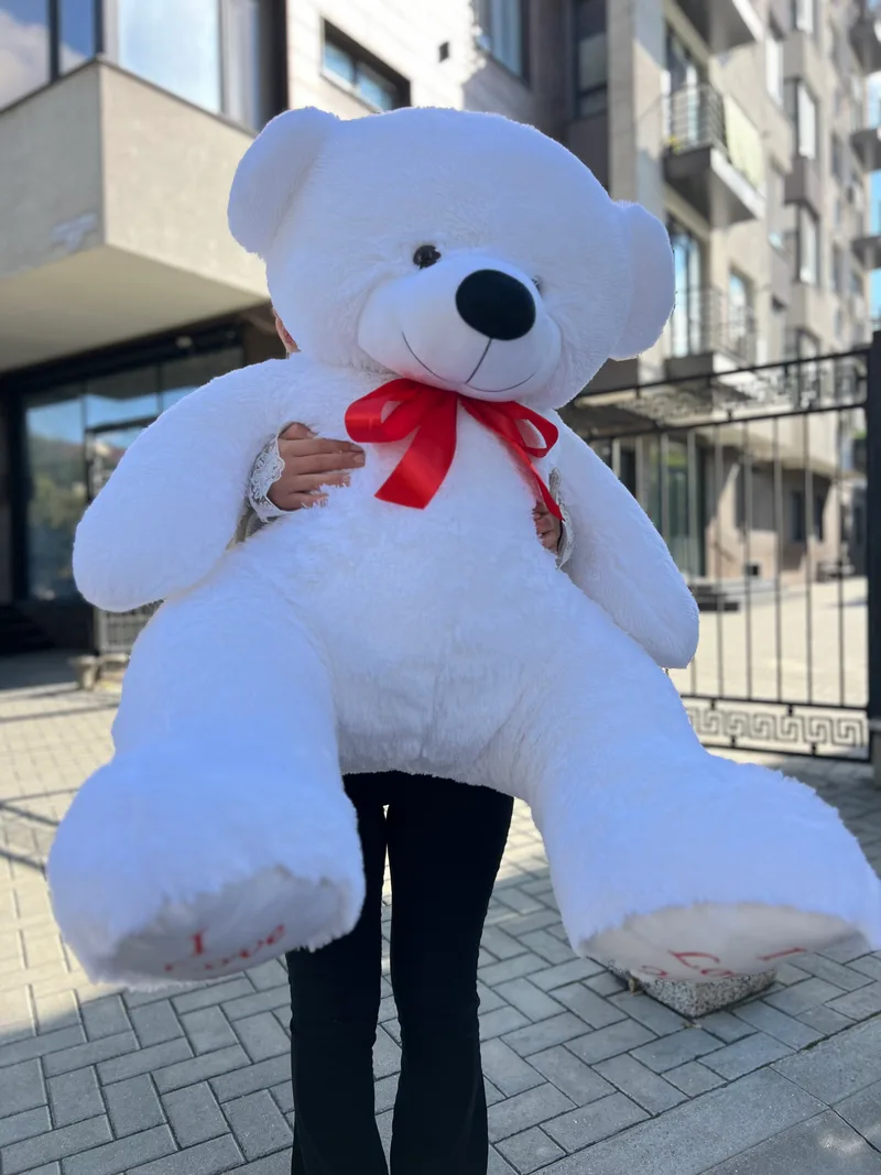 Ursuleț alb Gigant (170 cm)