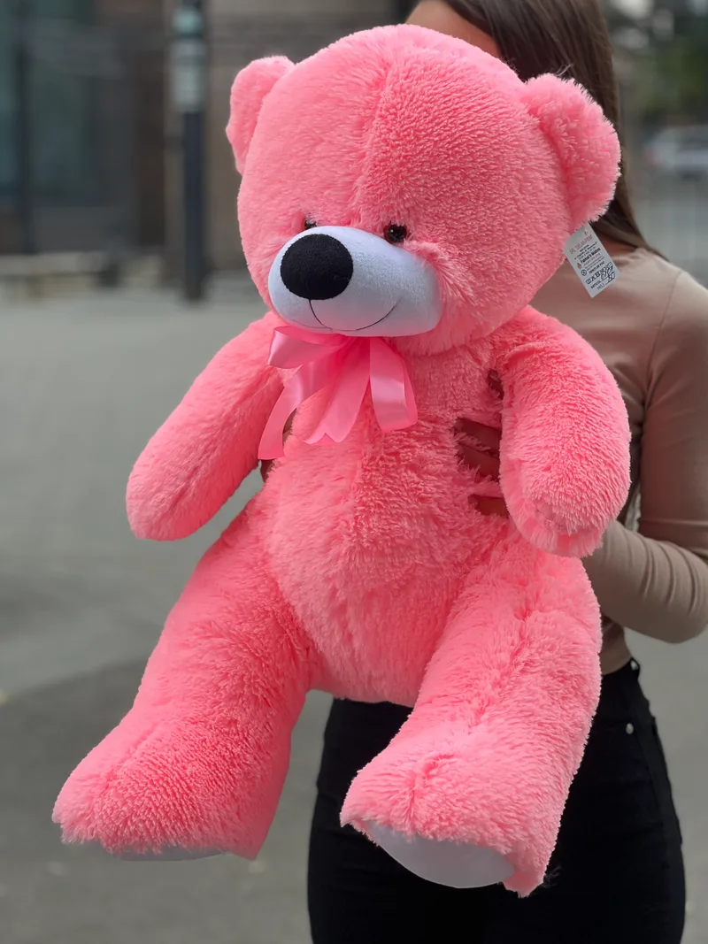 Ursuleț roz 80 cm