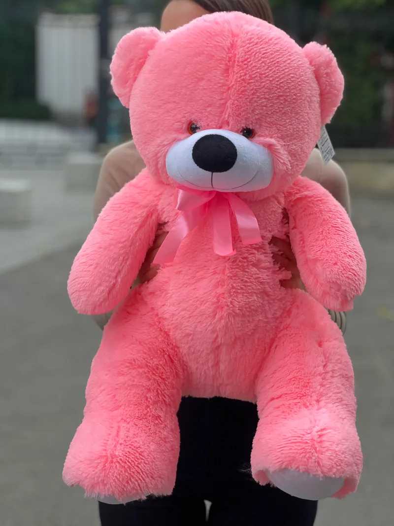 Ursuleț roz 80 cm